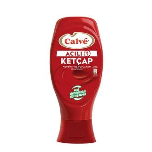 Calve 400 gr Acılı Ketçap