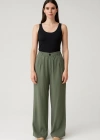 Yeşil Bol Pantolon