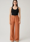 Turuncu Bol Pantolon