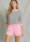 Pembe Pike Şort