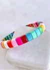 Renkli Porselen Seramik Kaplama Bileklik