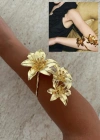 Gold Çiçek Bileklik