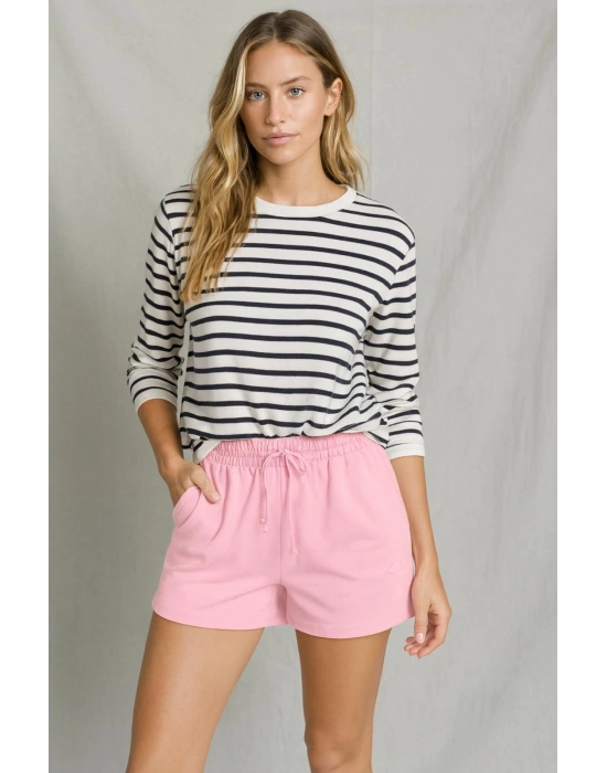 Pembe Pike Şort