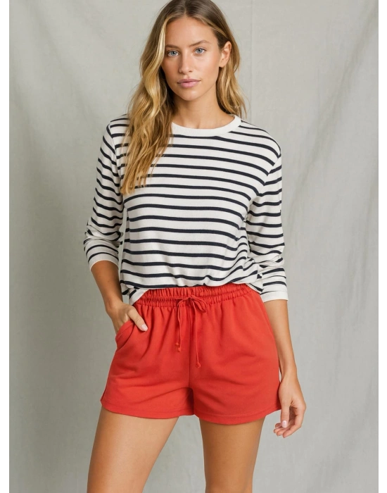 Kırmızı Pike Şort