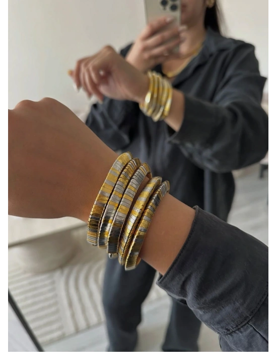 Gold ve Gümüş Bileklik