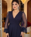 Önü Kısa Arkası Uzun Kolları Tül Tasarım Abiyemiz