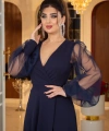 Önü Kısa Arkası Uzun Kolları Tül Tasarım Abiyemiz