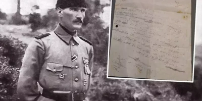 ATATÜRKÜN FEDAİ MÜFREZESİNE VERDİĞİ EL YAZISI EMİR ORTAYA ÇIKTI