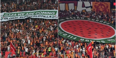 GALATASARAY TARAFTARLARI, FİLİSTİNİ UNUTMADI