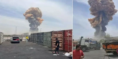 İRANDA LİMANDA ŞİDDETLİ PATLAMA