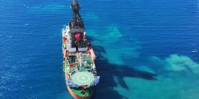 MAVİ VATANA ULAŞAN YENİ SONDAJ GEMİSİ TÜRKİYENİN ENERJİ FİLOSUNU GÜÇLENDİRECEK