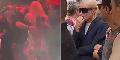 METİN AROLAT’I SON YOLCULUĞUNA UĞURLAYIP SAHNEYE ÇIKAN GÜLŞEN, FENALIK GEÇİRDİ