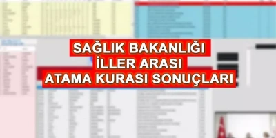 SAĞLIK BAKANLIĞI KURA SONUÇLARI EKRANI ||