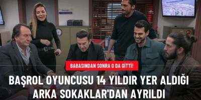 TUNÇ OĞUZ, 14 YILDIR KADROSUNDA YER ALDIĞI ARKA SOKAKLAR’A VEDA ETTİ