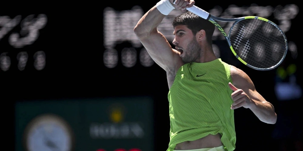 CARLOS ALCARAZ, AVUSTRALYA AÇIKTA İLK KEZ YARI FİNALDE