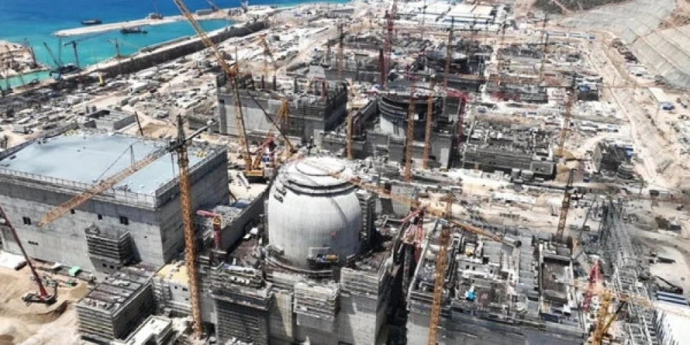 AKKUYU NÜKLEER SANTRALİNDE İLK REAKTÖRÜN YÜZDE 99U TAMAMLANDI