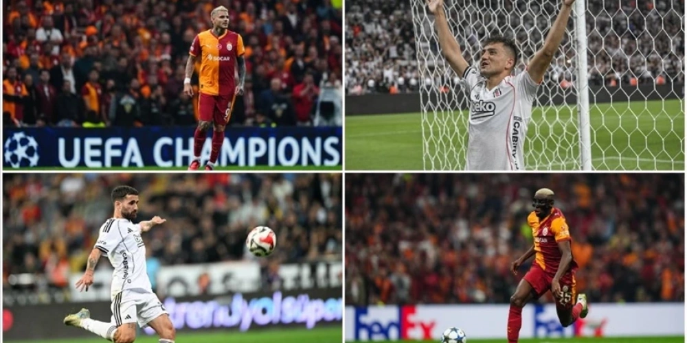BEŞİKTAŞ - GALATASARAY DERBİSİNDE GÖZLER GOLCÜLERDE