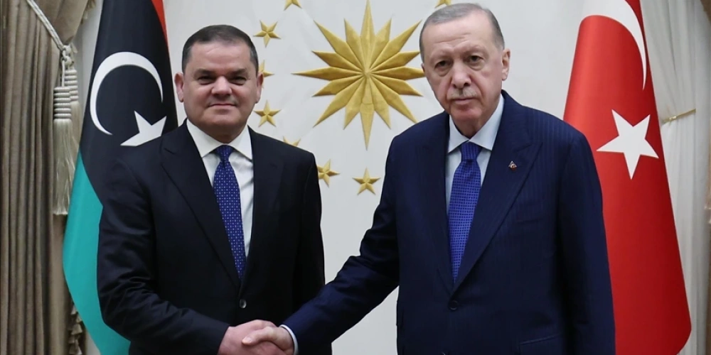 CUMHURBAŞKANI ERDOĞANDAN LİBYA BAŞBAKANI DİBEYBEYE TAZİYE TELEFONU