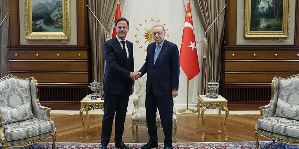 CUMHURBAŞKANI ERDOĞAN, NATO GENEL SEKRETERİ RUTTEYİ KABUL ETTİ