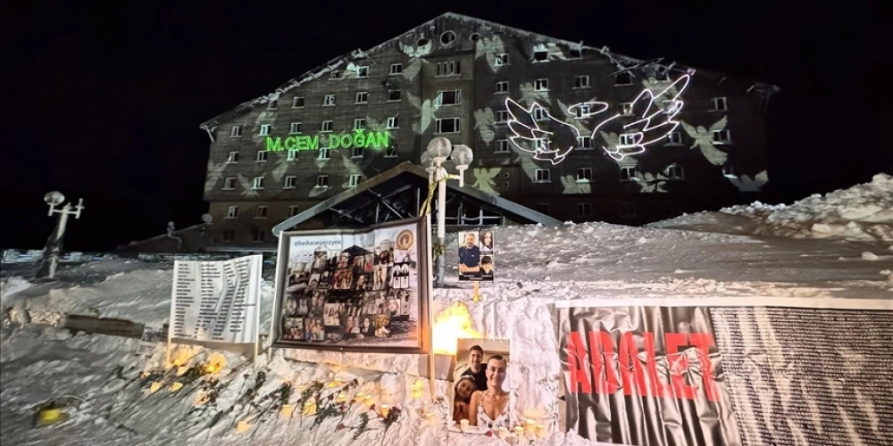 KARTALKAYADAKİ GRAND KARTAL OTEL YANGININDA HAYATINI KAYBEDENLER ANILDI