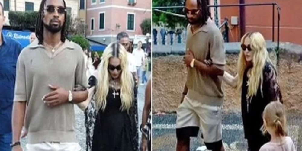 MADONNA, KENDİSİNDEN 37 YAŞ KÜÇÜK YENİ ERKEK ARKADAŞI AKEEM MORRİS İLE GÖRÜNTÜLENDİ