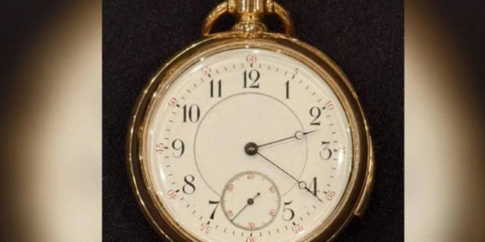 TİTANİK KAZAZEDESİNİN SAATİ, AÇIK ARTIRMAYLA SATIŞA ÇIKIYOR