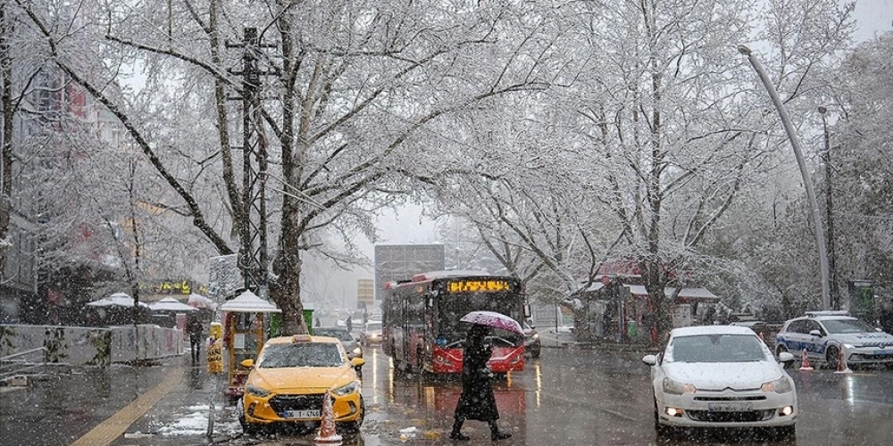YURDUN BAZI BÖLGELERİ İÇİN KAR, SAĞANAK VE FIRTINA UYARISI