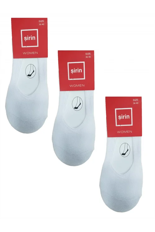 Şirin 6lı Paket Bayan Suba / Babet Çorabı -4020