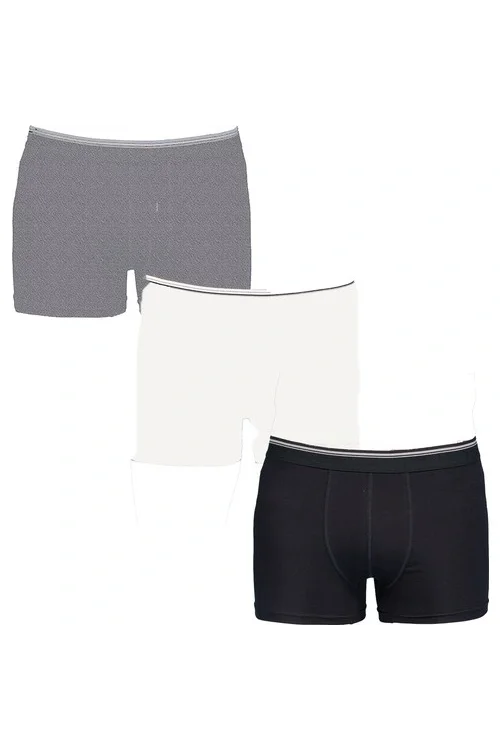 Berrak 1097 Erkek Likralı Boxer 3 Lü Paket