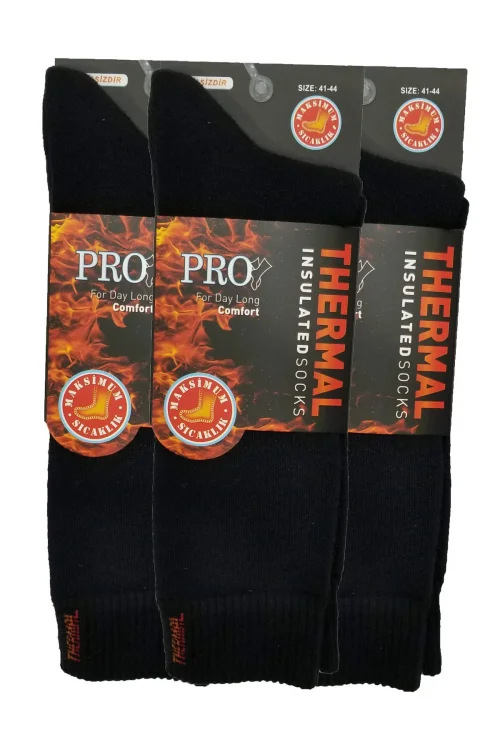 Pro 3 Adet Erkek Orjinal Termal Çorap