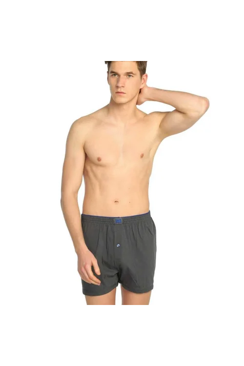 Tutku 117 Battal Erkek Düz Penye Boxer