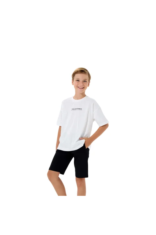 RolyPoly RP3738-G Erkek Çocuk Garson Boy Yazlık Bermuda Takım