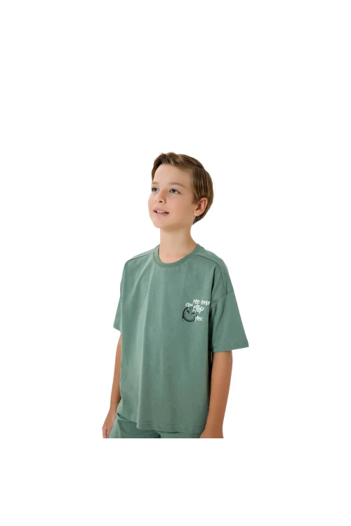 RolyPoly RP3758-G Erkek Çocuk Garson Boy Yazlık Bermuda Takım