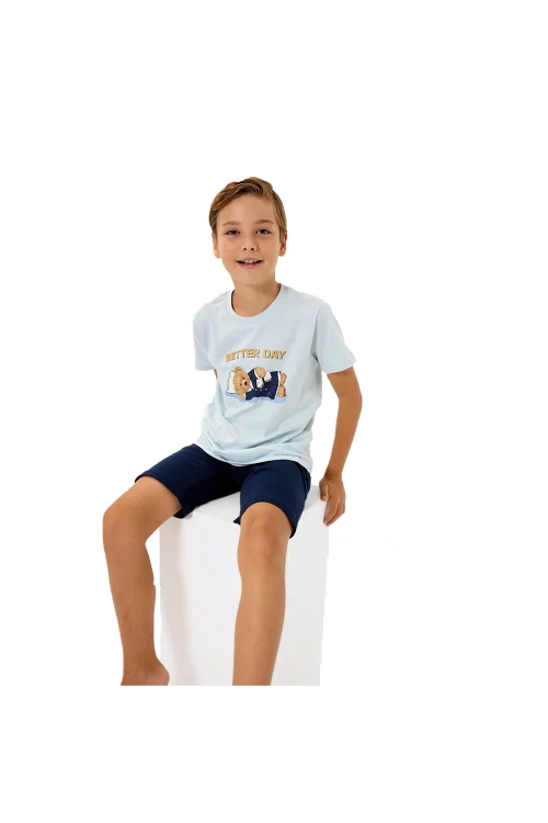 RolyPoly RP3817-C Erkek Çocuk Yazlık Bermuda Takım