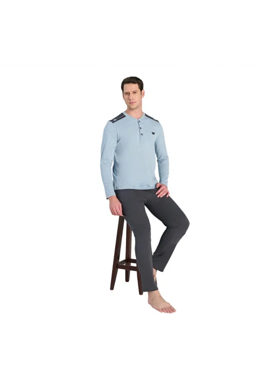 Over Sleep 2306 Erkek Süprem Yazlık Takım (M-L-XL-2XL)