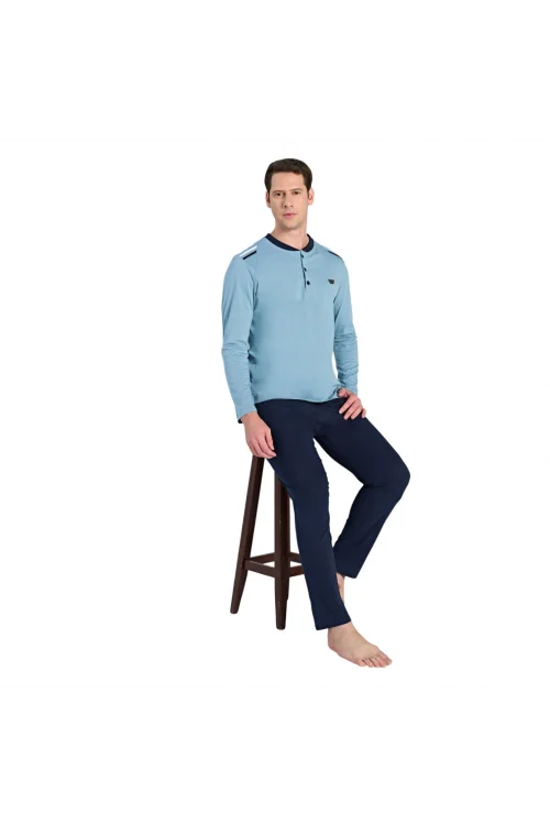 Over Sleep 2307 Erkek Süprem Yazlık Takım (S-M-L-XL)