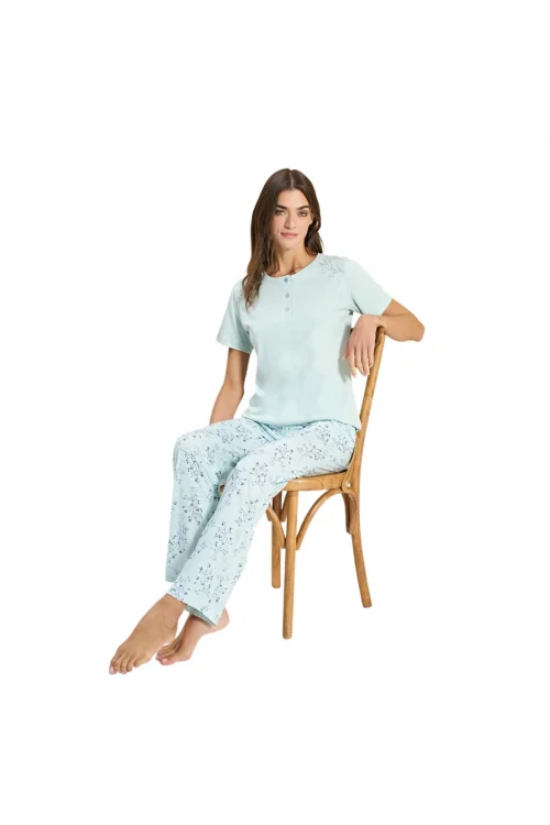 Over Sleep 3337 Kadın Modal Yazlık Takım (M-L-XL-2XL)