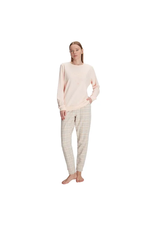 Anıl 11255 Kadın Uzun Kol Sweatshirt ve Pantolon Takım