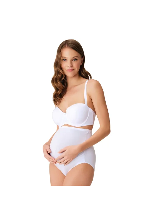 Anıl 2588 Kadın Pamuk ve Modal Kumaş Yüksek Bel Hamile Külodu