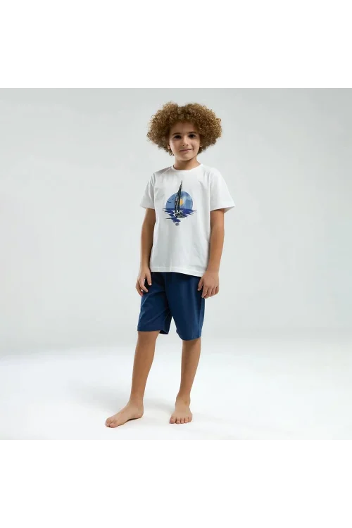 Arnetta 3314C Baba/Oğul İkili Yazlık Pijama Takım