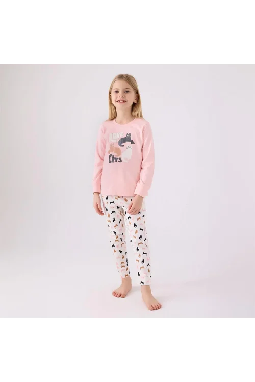 Arnetta AR3057C Kız Çocuk Kışlık Pijama Takımı
