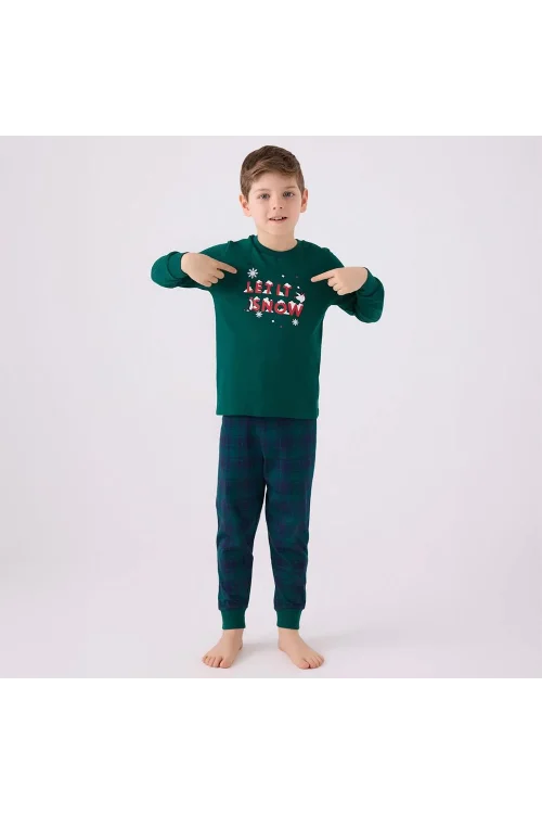 Arnetta AR3131C Erkek Çocuk Kışlık Pijama Takım