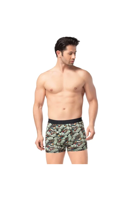 Berrak 4431 Dijital Baskı Erkek Boxer