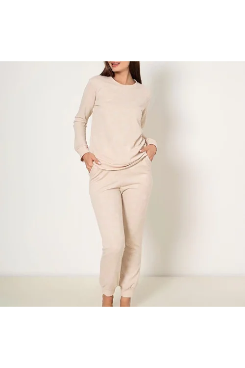 Confeo 840-820 Kadın Kışlık Uzun Kol  Pijama Takım