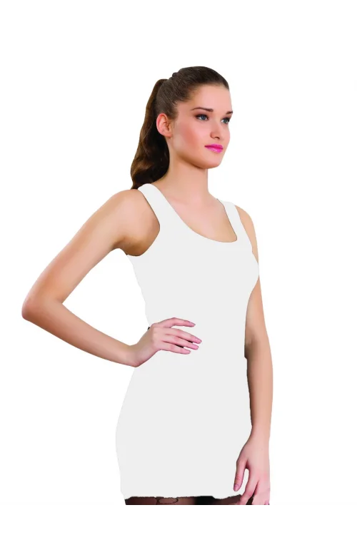 Dono 2228 Kadın Geniş Askılı Uzun Body