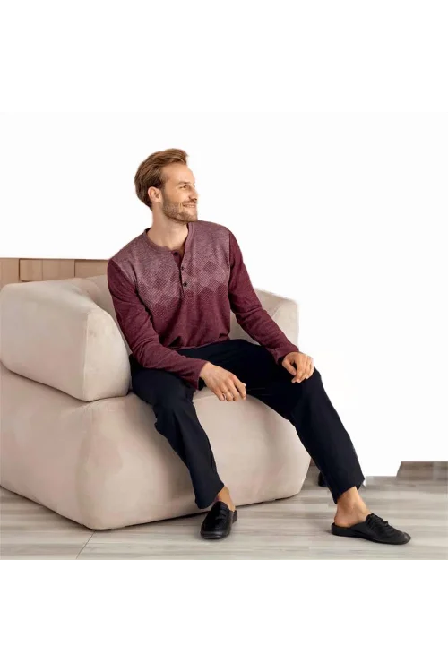 Elitepoint 1109 Erkek Kışlık Pijama Takım