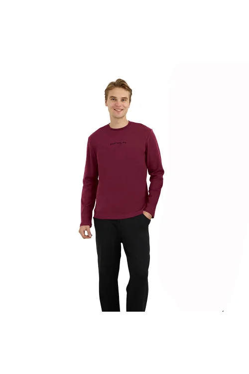 Elitepoint 1911 Erkek O-Yaka Kışlık Pijama Takım