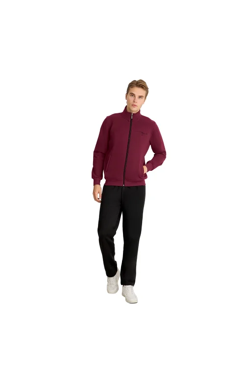 Elitepoint 1924 Erkek Dik Yaka Önü Fermuarlı Eşofman Takım