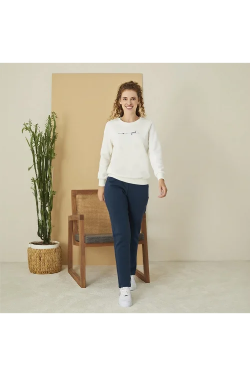 Elitepoint 3137 Kadın Üç İplik Eşofman Takım