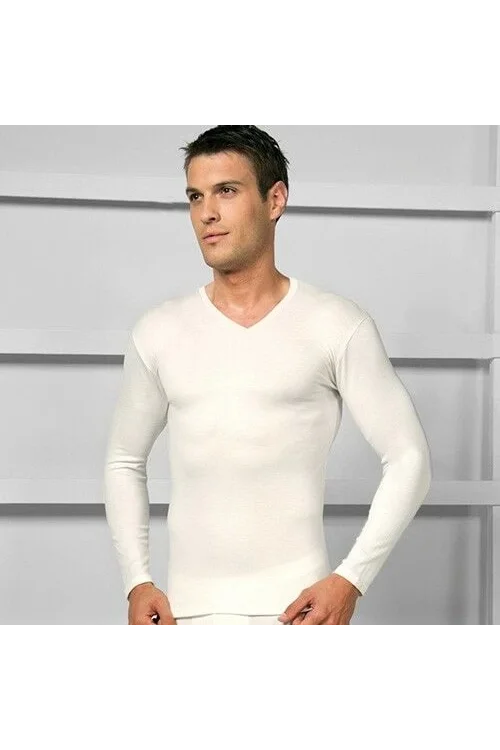 Goldenbay 2553 Erkek V Uzun Kol Termal İçlik